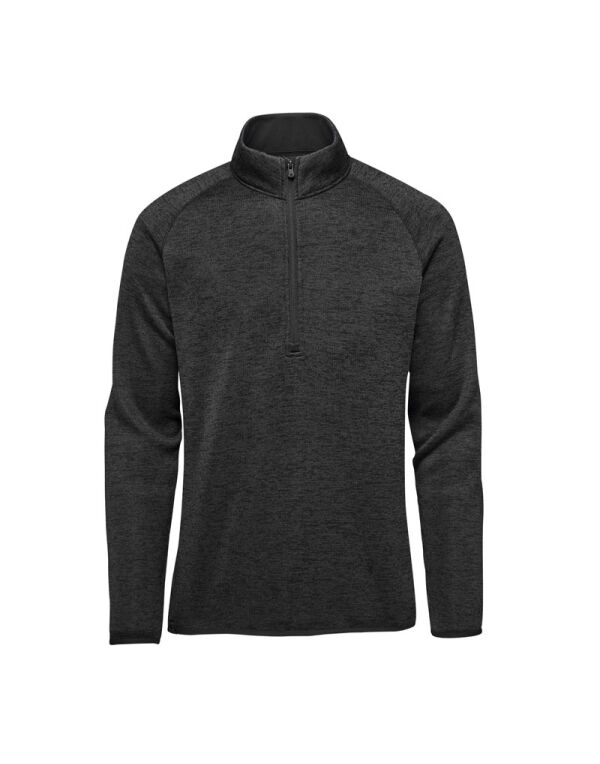 FPX-2M Stormtech Men’s Yosemite 1/2 Zip Pullover Black Heather