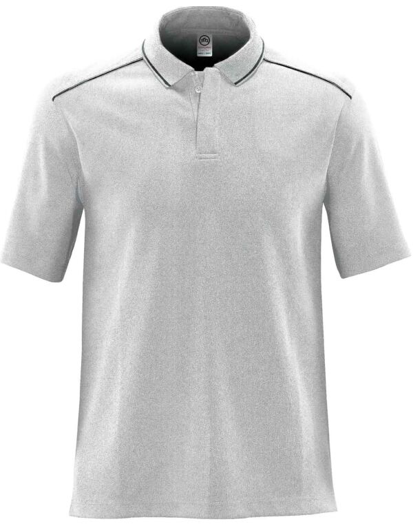 GPX-5 Stormtech Men’s Endurance HD Polo White/Dolphin