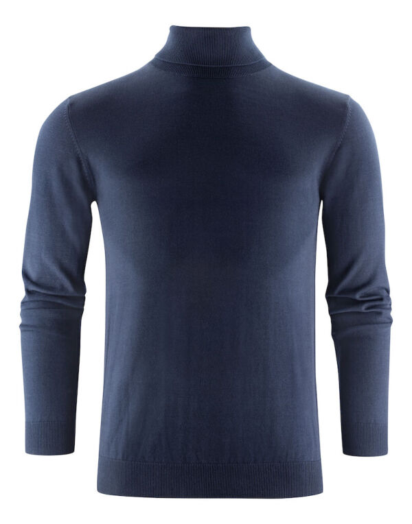 HAR2112513 Navy Ashland Turtle Neck Knit