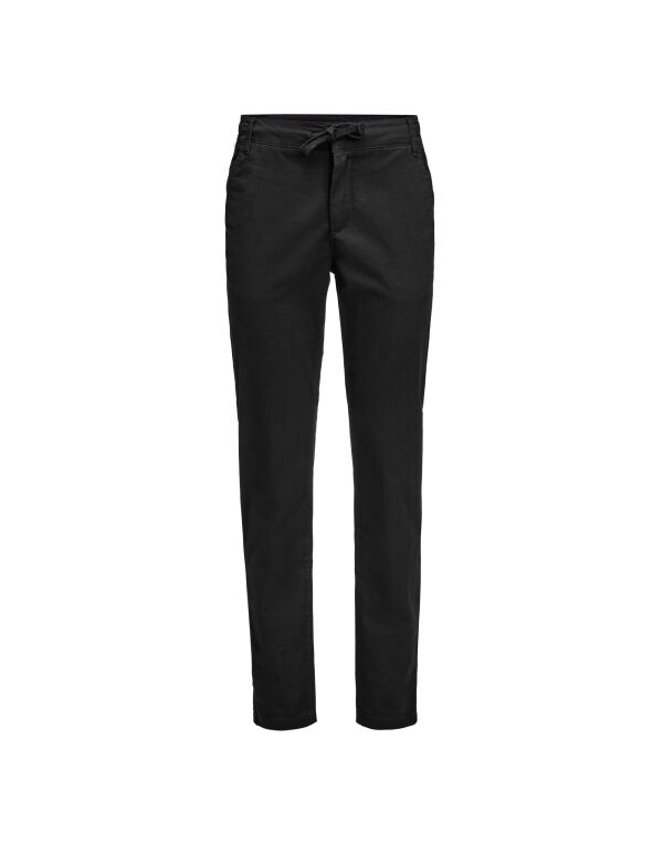 HAR2126008R James Harvest Ladies Freehold Chino (Reg) Black