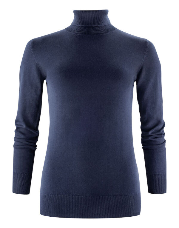 HAR2122510 Navy Ashland Ladies Turtle Neck