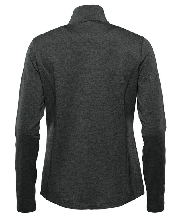 HTZ-2W Black Heather Women’s Pure Earth Treeline Performance 1/4 Zip Pullover