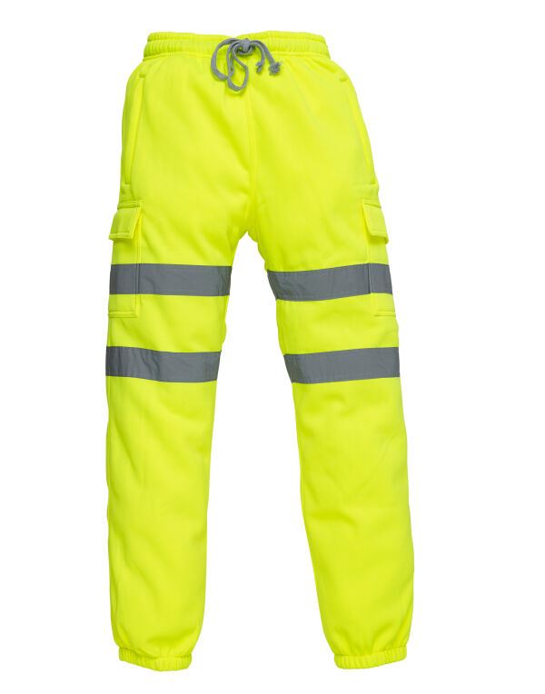 HV016T Yoko Hi-Vis Jogging Pants Hi-Vis Yellow
