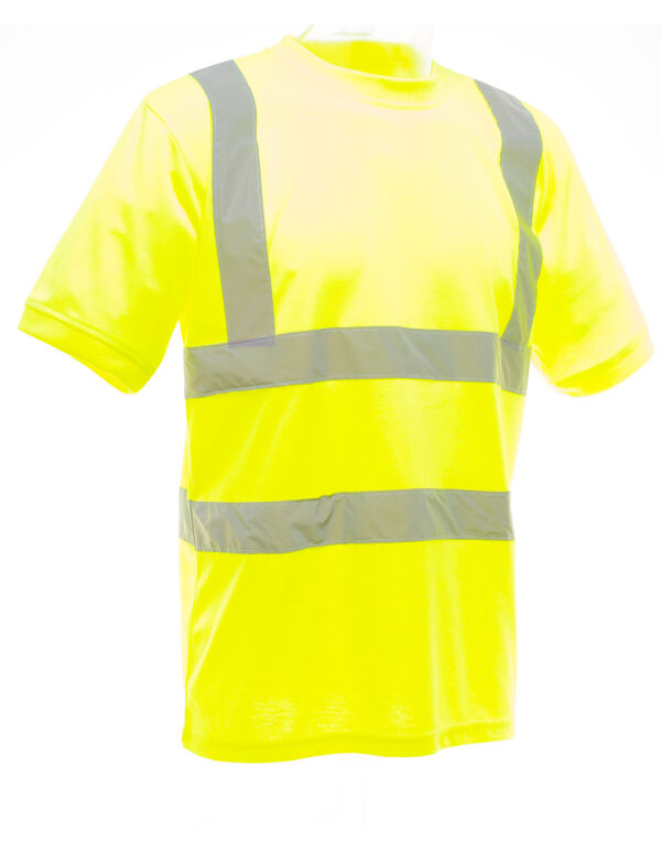 HVJ410 Yoko Hi-Vis Short Sleeve T-Shirt Hi-Vis Yellow