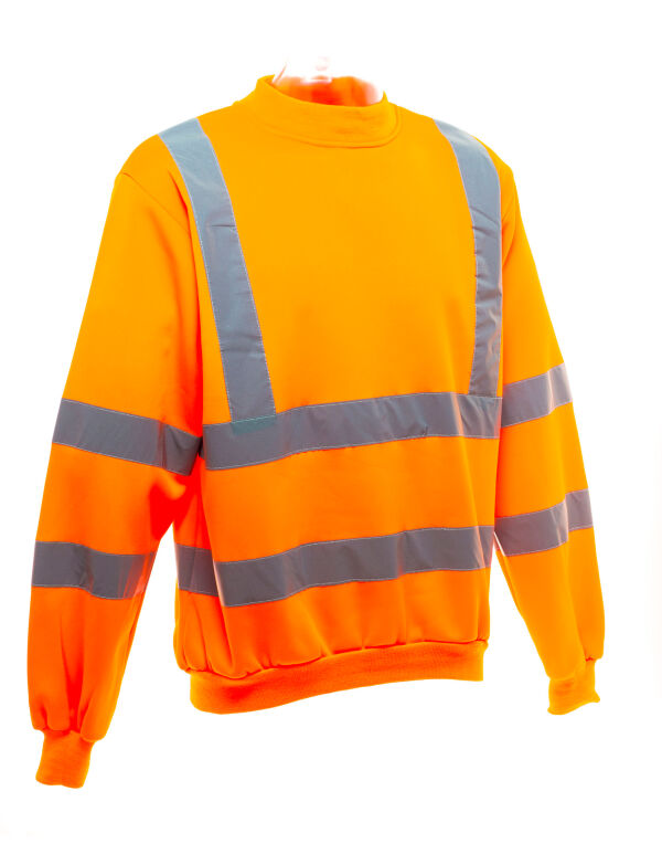 HVJ510 Yoko Hi-Vis Sweatshirt Hi Vis Orange