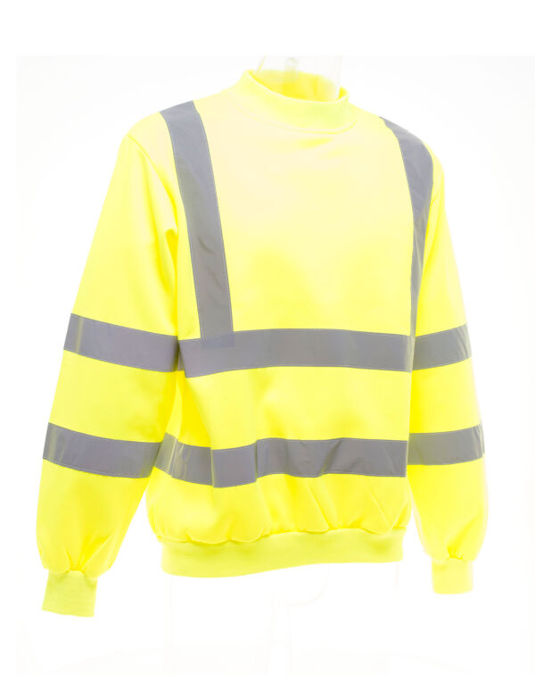 HVJ510 Yoko Hi-Vis Sweatshirt Hi-Vis Yellow