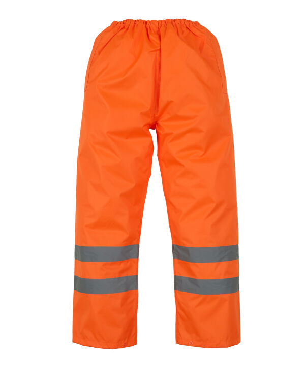 HVS462-3M Yoko Hi-Vis Waterproof Over Trouser Hi Vis Orange