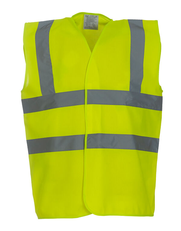 HVW100 Yoko Hi-Vis Class 2 Waistcoat Hi-Vis Yellow