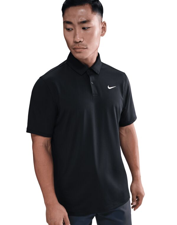 IB0273 Nike Golf Dri-Fit Velocity Polo Black/White