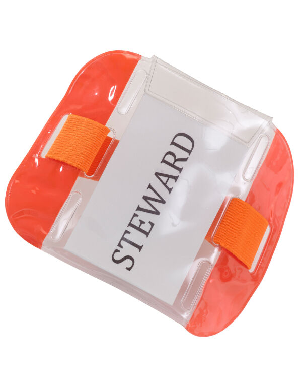 ID03 Floro Orange ID Armbands