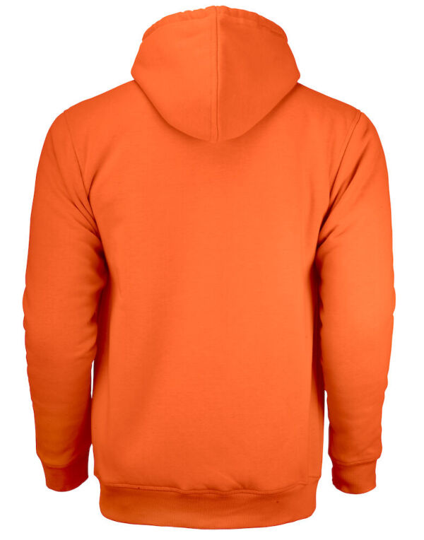 JM5154 Jobman Men’s Vintage Hoodie Lined Orange/ Dark Grey