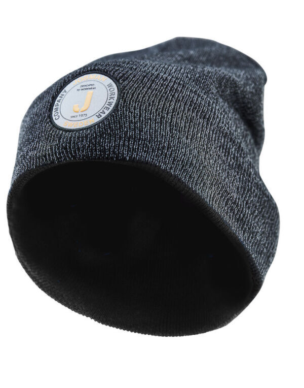 JM8001 Black Reflective Beanie