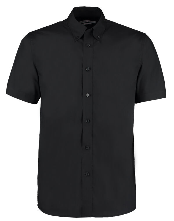 KK100 Kustom Kit Classic Fit S/Sleeve Workforce Shirt Black KK100 Kustom Kit Classic Fit S/Sleeve Workforce Shirt Black
