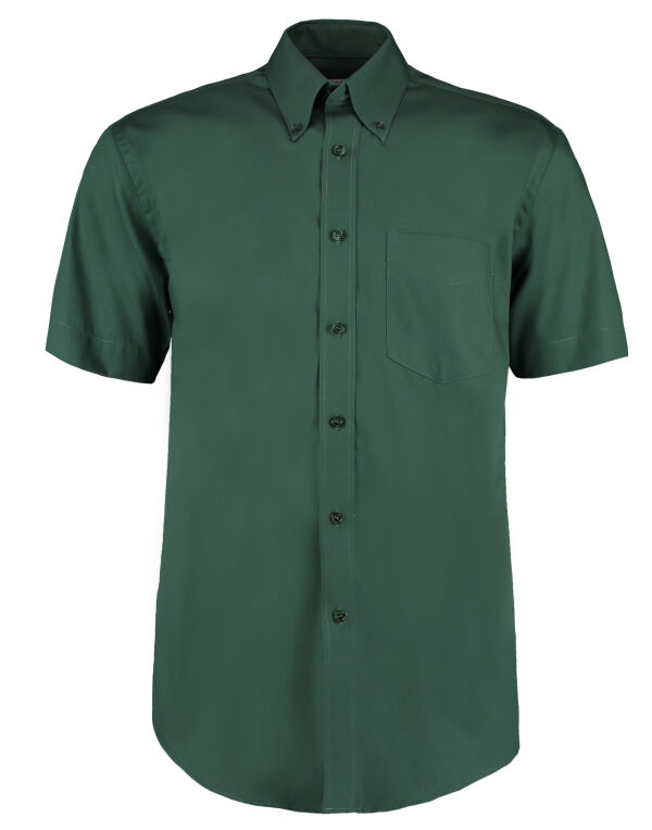 KK109 Kustom Kit Classic Fit S/S Premium Oxford Shirt Bottle Green