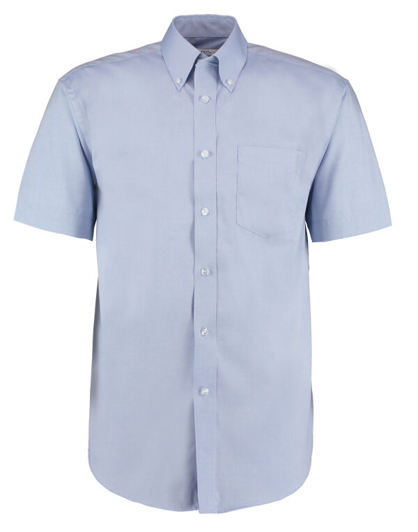 KK109 Kustom Kit Classic Fit S/S Premium Oxford Shirt Light Blue