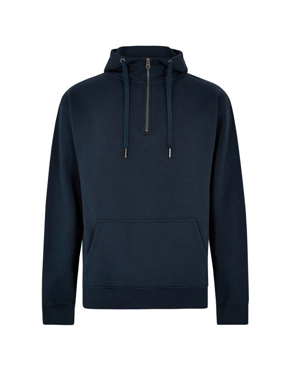 KK336 Kustom Kit Regular Fit 1/4 Zip Hoodie Navy KK336 Kustom Kit Regular Fit 1/4 Zip Hoodie Navy