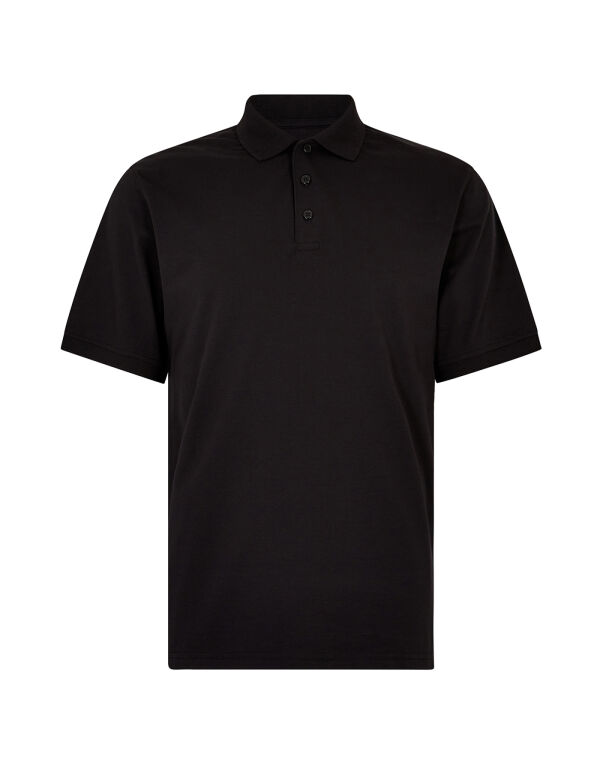 KK412 Kustom Kit Regular Fit Jersey Polo Black