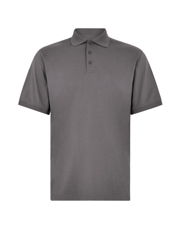 KK412 Kustom Kit Regular Fit Jersey Polo Charcoal Solid
