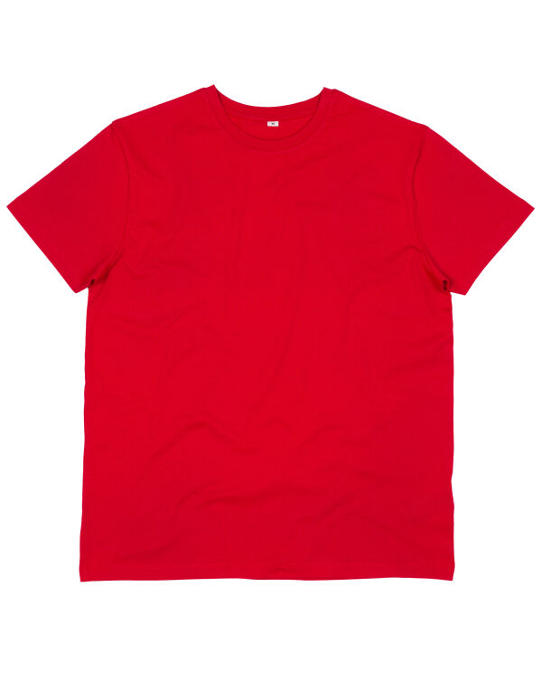 M01 Red Men’s Essential Organic T