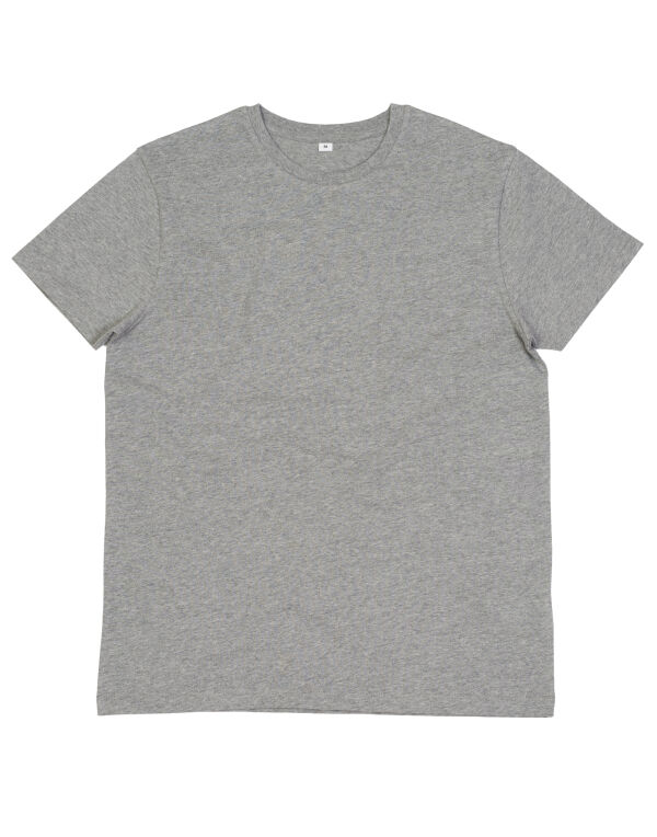 M01 Heather Grey Melange Men’s Essential Organic T
