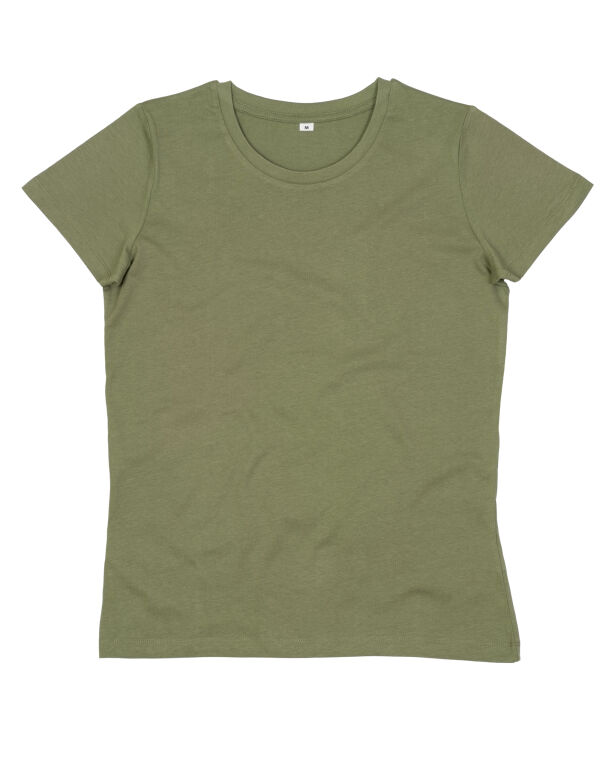 M02 Soft Olive Women’s Essential Organic T