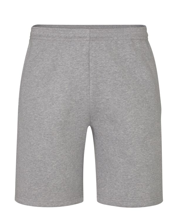 M07 Mantis Unisex Essential Organic Shorts Heather Grey Melange