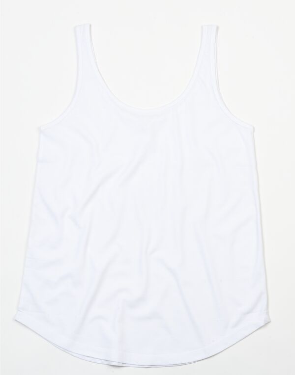 M92 White Women’s Loose Fit Vest