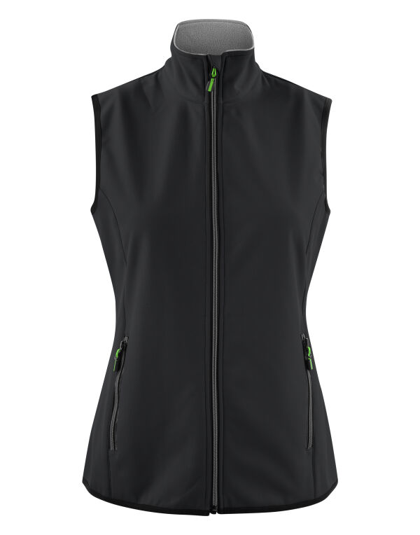 PE2261060 Printer Essentials Ladies Trial Vest Black