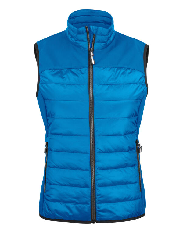 PE2261064 Printer Essentials Ladies Expedition Vest Ocean Blue