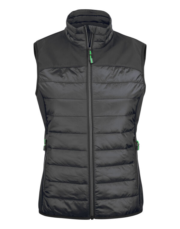 PE2261064 Printer Essentials Ladies Expedition Vest Black