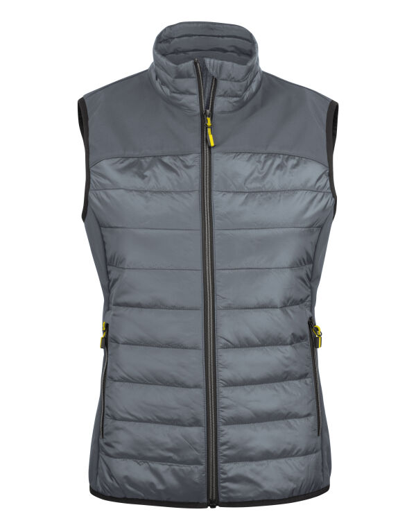 PE2261064 Printer Essentials Ladies Expedition Vest Steel Grey