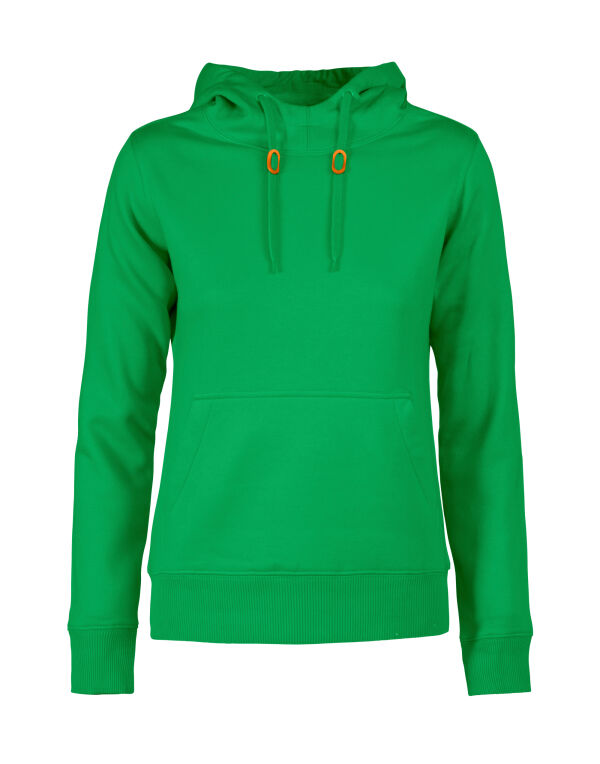 PE2262050 Fresh Green Ladies Fastpitch Hooded Sweatshirt