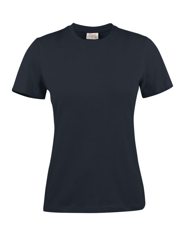 PE2264014 Printer Essentials Ladies Heavy RSX T-Shirt Dark Navy