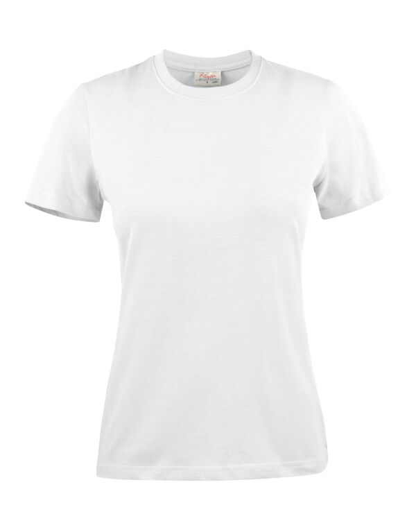 PE2264014 Printer Essentials Ladies Heavy RSX T-Shirt White