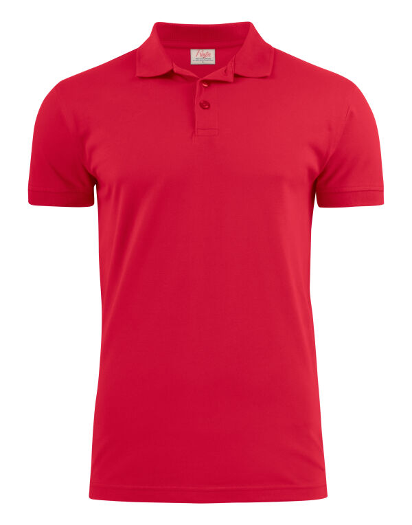 PE2265020 Printer Essentials Surf Stretch Polo Red