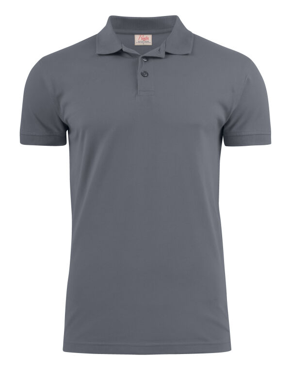 PE2265020 Printer Essentials Surf Stretch Polo Steel Grey PE2265020 Printer Essentials Surf Stretch Polo Steel Grey