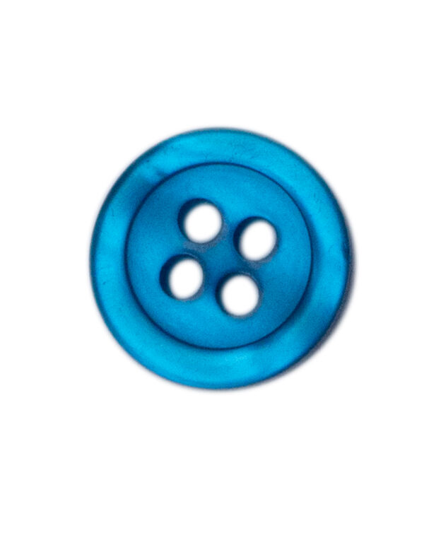PE2269002 Ocean Blue Shirt Button Small (10-Pack)
