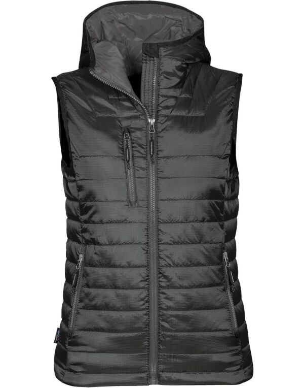 PFV-2W Stormtech Women’s Gravity Thermal Bodywarmer Black/Charcoal