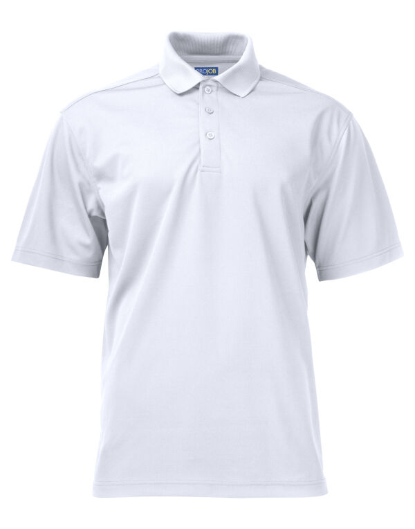 PJ642040 Pro-Job Prio 2040 Pique Function Polo White