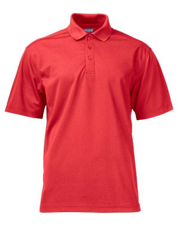 PJ642040 Red Prio 2040 Pique Function Polo