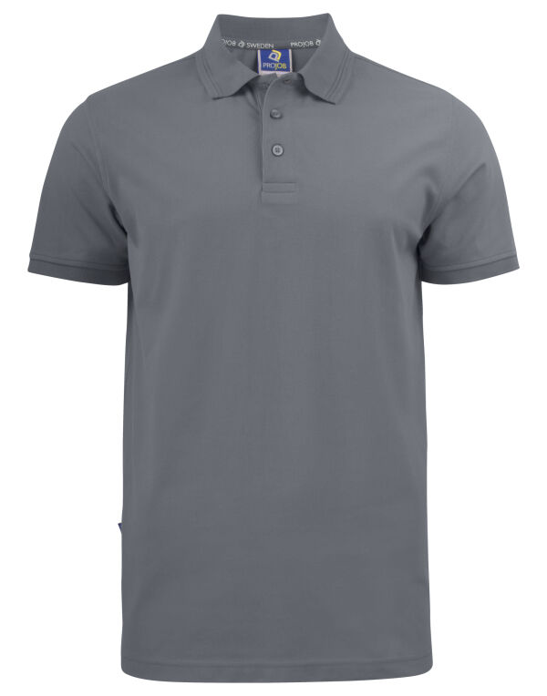 PJ642021 Pro-Job 2021 Pique Polo Grey
