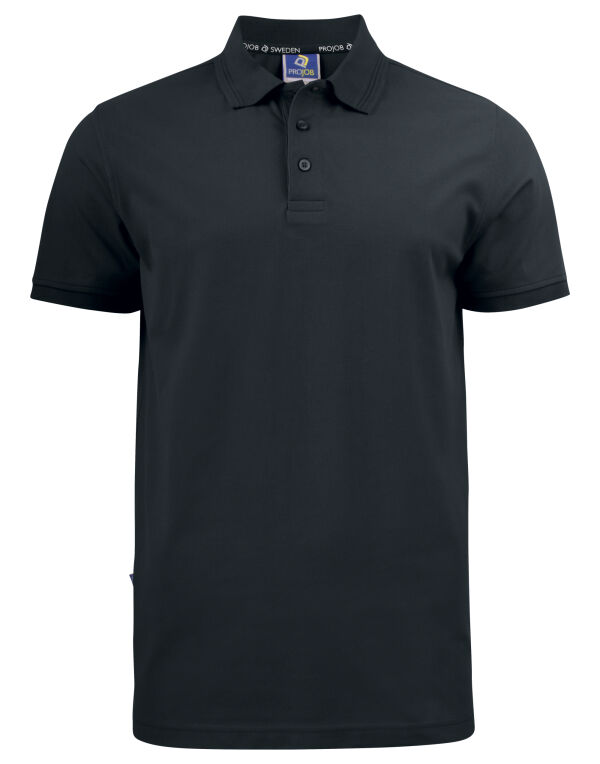 PJ642021 Pro-Job 2021 Pique Polo Black