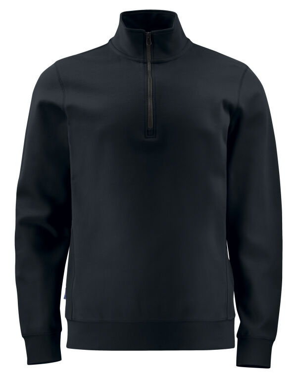 PJ642128 Pro-Job Prio 2128 1/2 Zip Sweatshirt Black