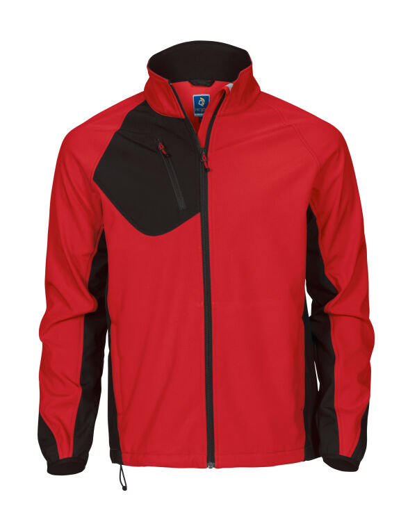 PJ642422 Pro-Job Prio 2422 Softshell Jacket Red