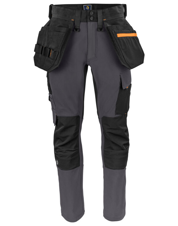 PJ645551 Pro-Job 5551 Stretch Waistpant Stretch Grey