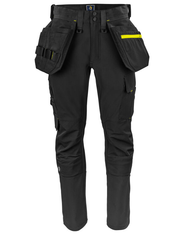 PJ645551 Pro-Job 5551 Stretch Waistpant Stretch Black