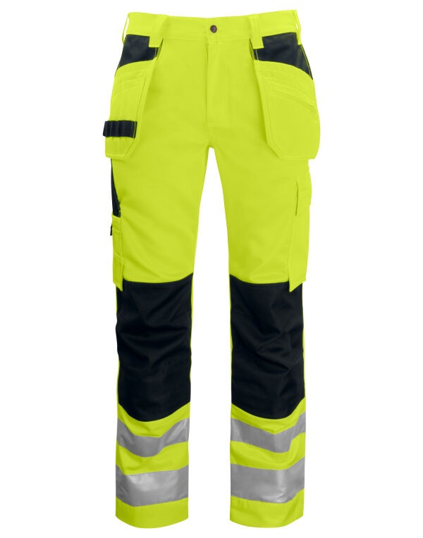 PJ646531 Pro-Job Prio 6531 Waistpants Class 2 Yellow/Black