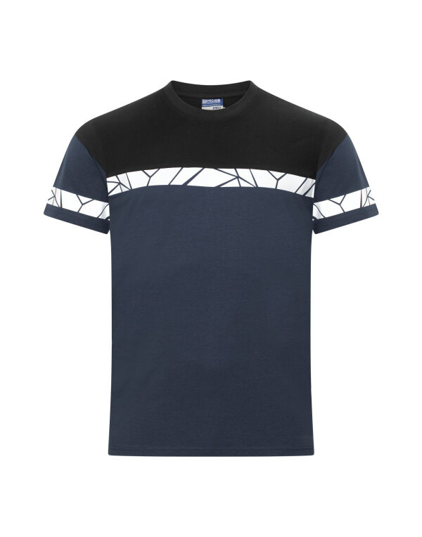 PJ647001 Pro-Job Progression 7001 T-Shirt Navy/Black