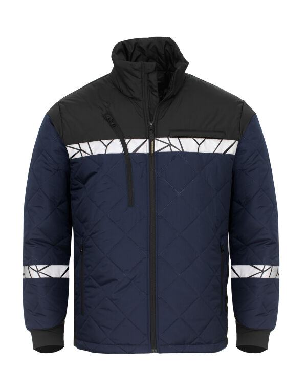 PJ647404 Pro-Job Progression 7404 Quilted Jacket Navy/Black