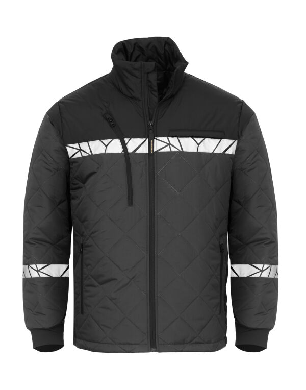 PJ647404 Grey/Black Progression 7404 Light Weight Quilted Jacket